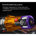 Dyson V12 Detect Slim Absolute Cordless Stick Vacuum Cleaner - 60 Minutes Run Time - Yellow image 5