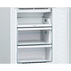 Bosch KGN36NWEAG 186cm Tall Fridge Freezer, 216L Fridge, 89L Freezer, 60cm Wide, Frost Free, White image 5