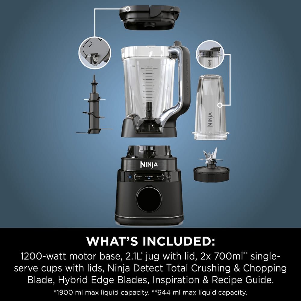 Ninja Detect Duo Power Blender Pro Plus Single Serve - TB301UK image 3