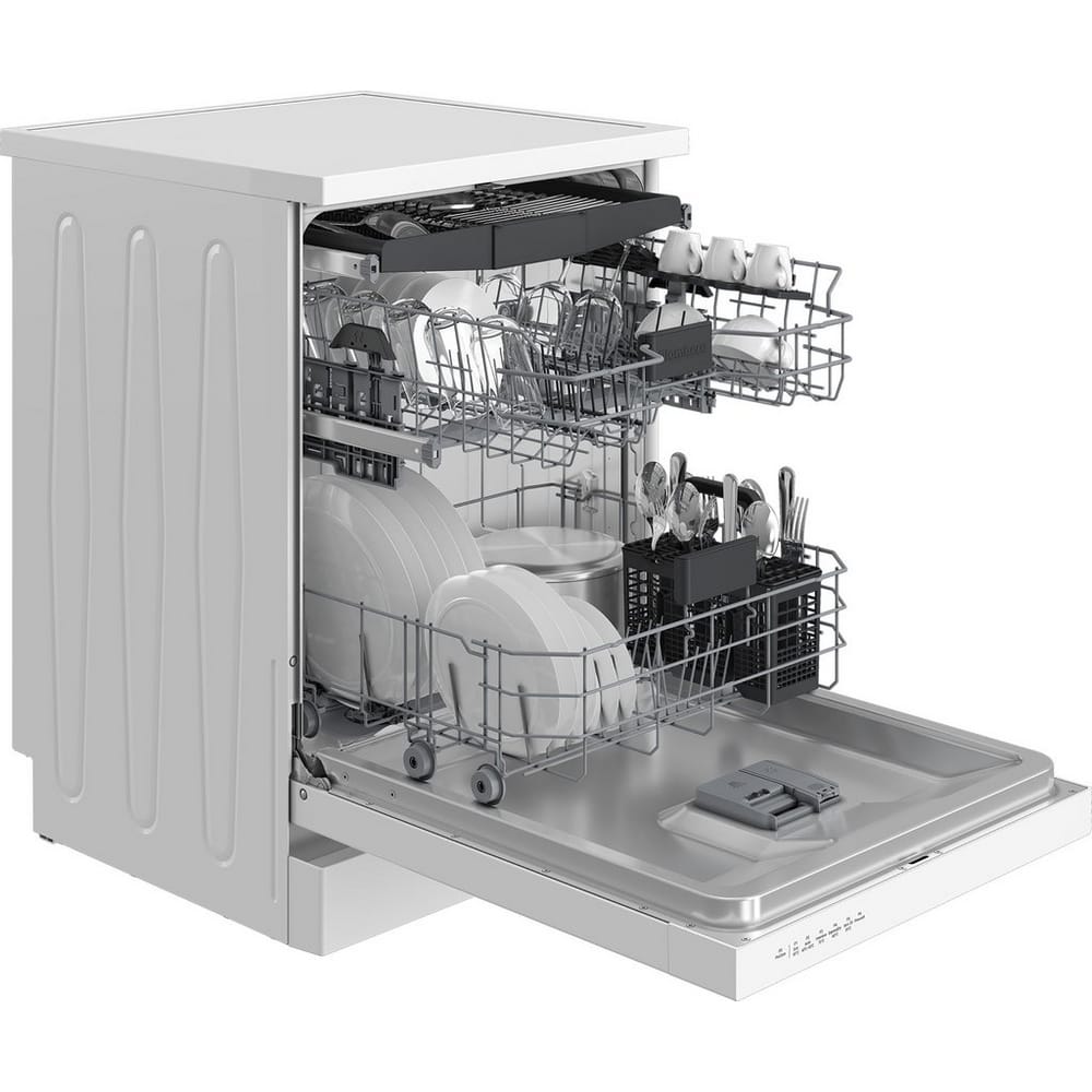 Blomberg LDF52303W 15 Place Setting Freestanding Dishwasher, 60cm Wide, White image 2