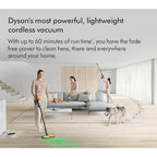 Dyson V12 Detect Slim Absolute Cordless Stick Vacuum Cleaner - 60 Minutes Run Time - Yellow image 7