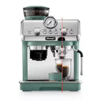 Delonghi La Specialista Arte Bean to Cup Espresso Coffee Machine in Green EC9155GR image 1