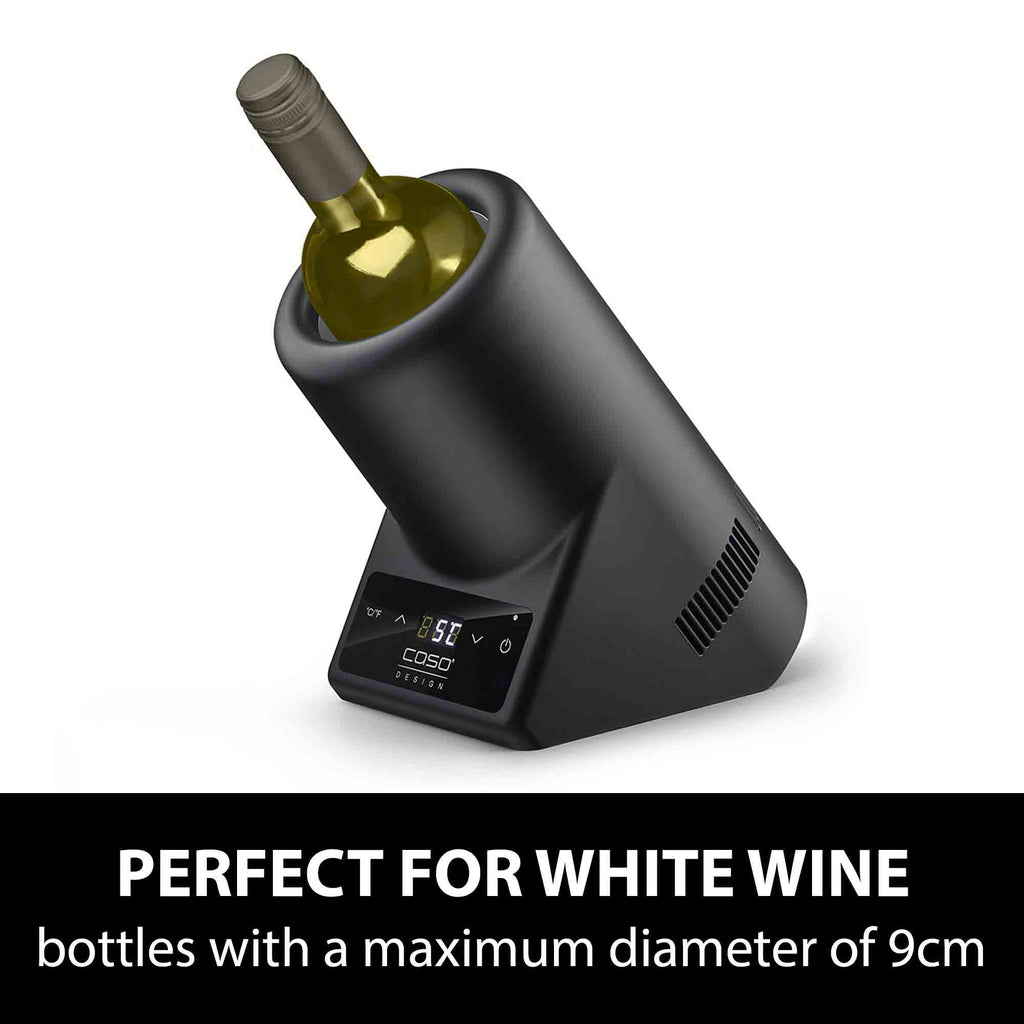 Caso Design Tabletop Wine Cooler in Black - 00615 image 1