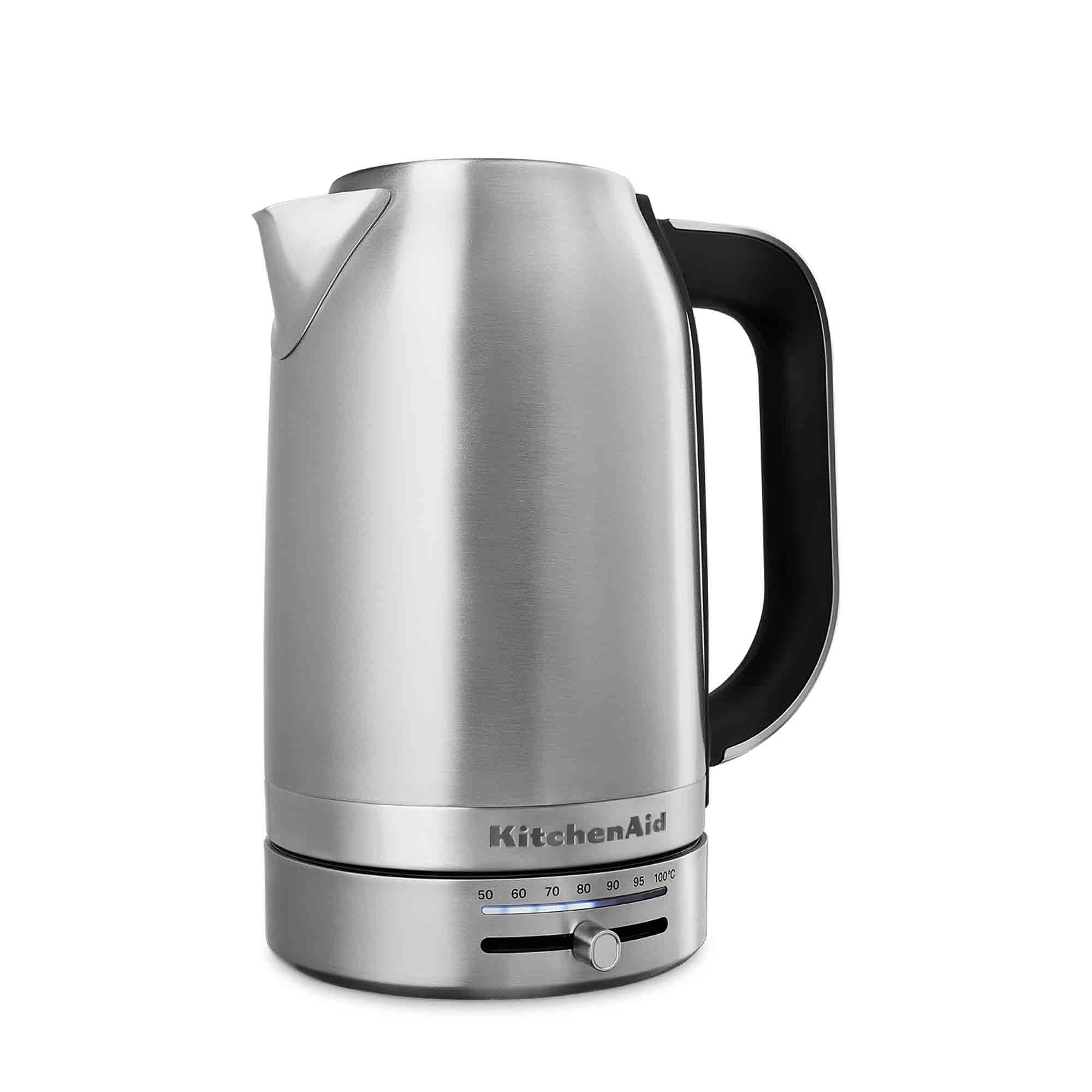 KitchenAid 1.7L Variable Temperature Kettle in Stainless Steel 5KEK1701BSX image 0