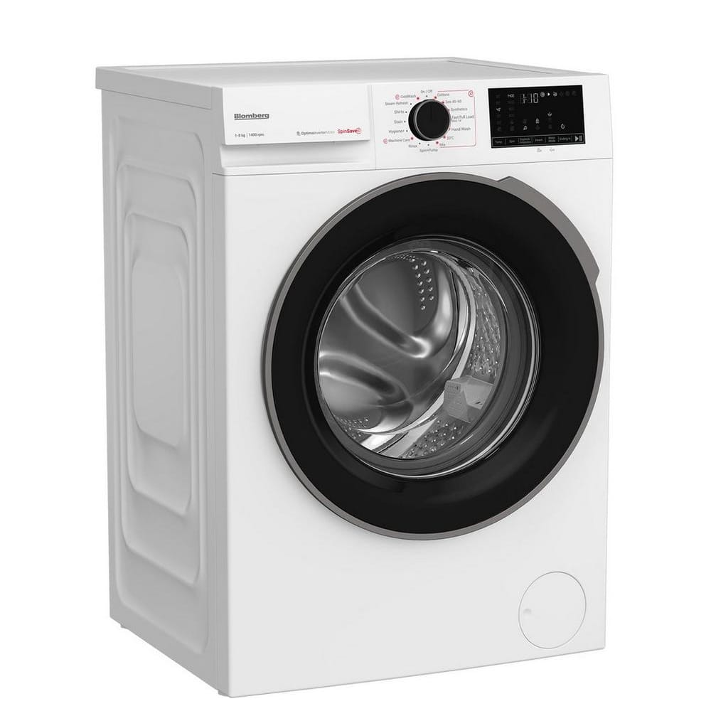 Blomberg LWA18461W 8kg, 1400 Spin, Freestanding Washing Machine with Quick Wash, White image 8
