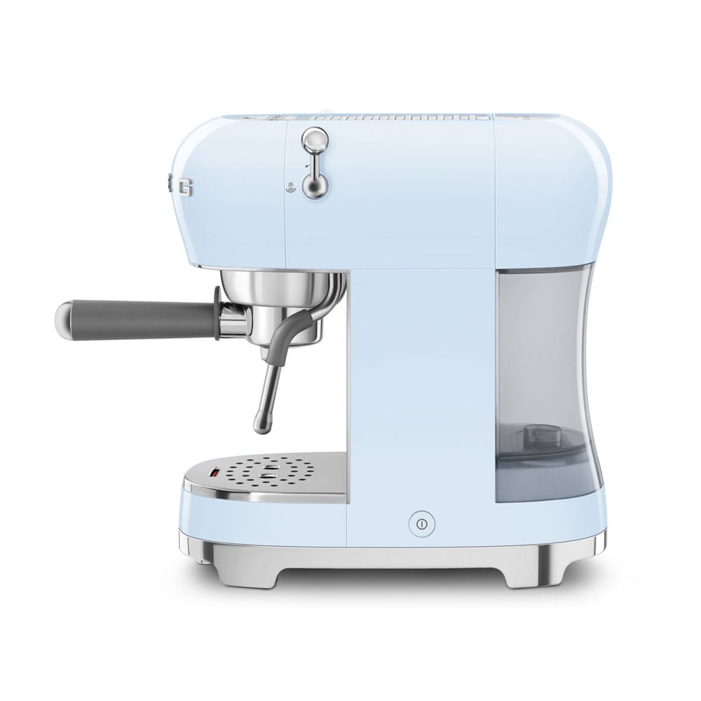 Smeg ECF02PBUK Espresso Coffee Machine in Pastel Blue image 5