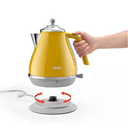 Delonghi Icona Capitals 1.7L Kettle in Yellow - KBOC3001Y image 1