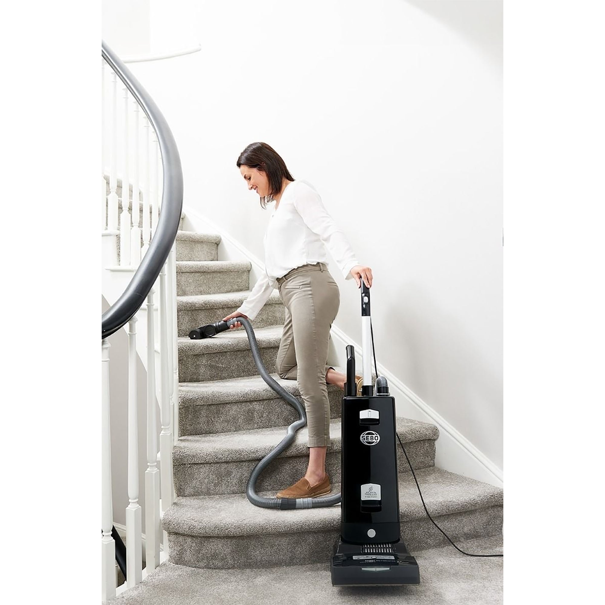 Sebo Automatic X7 Pet Bagged Upright Vacuum Cleaner – Black - 91540GB