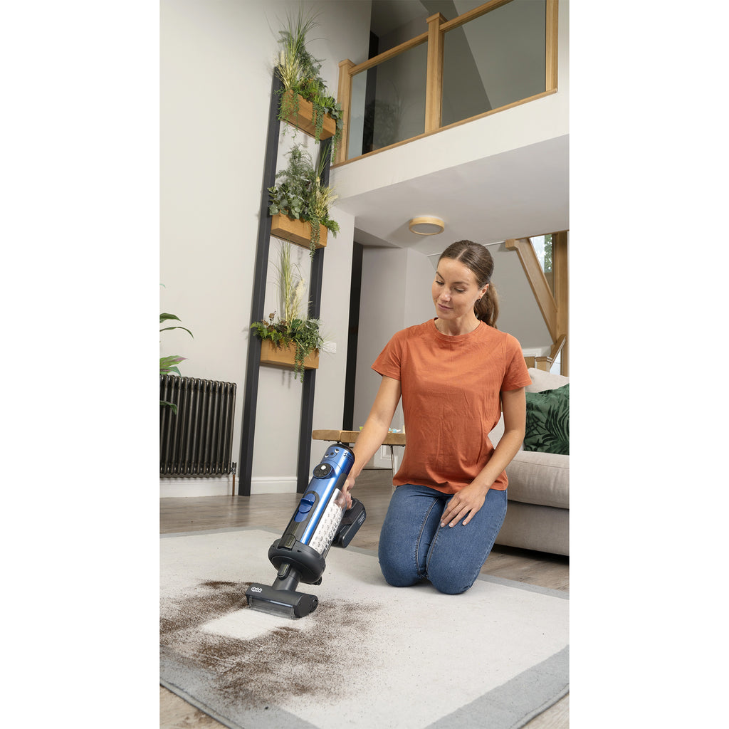 Numatic Henry Quick Pet Cordless Vacuum Cleaner in Blue - 916634