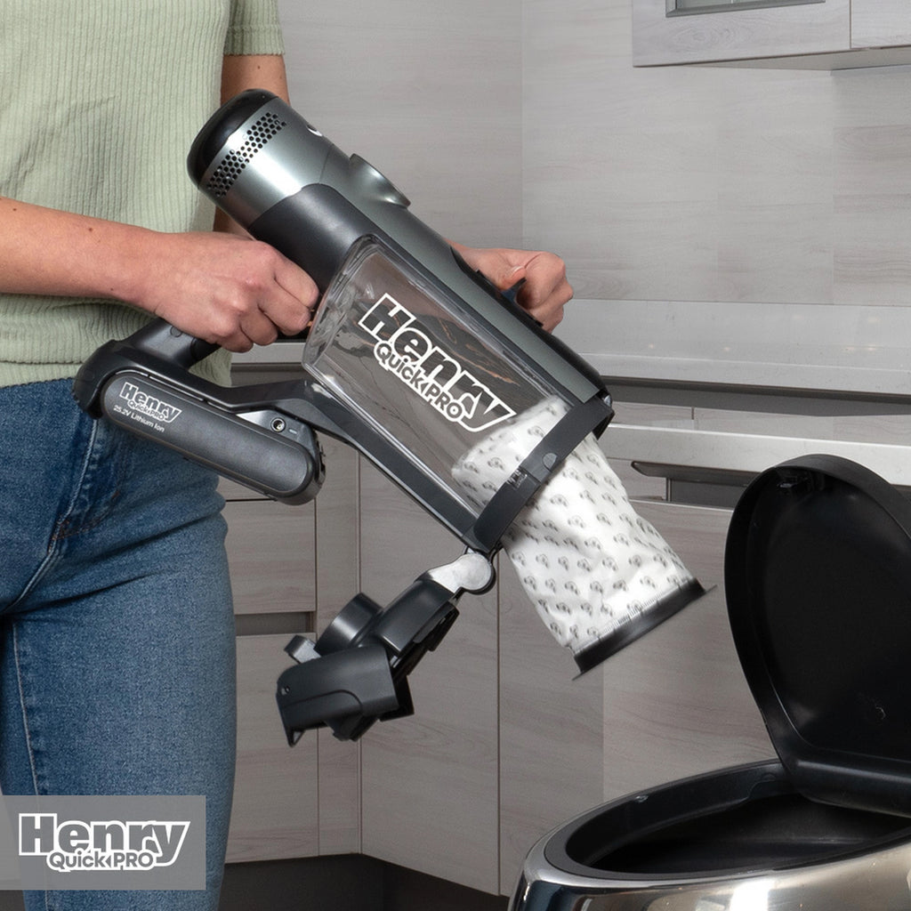 Numatic Henry Quick Pro Cordless Dry Vacuum Cleaner – Grey – 919149