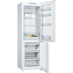 Bosch KGN36NWEAG 186cm Tall Fridge Freezer, 216L Fridge, 89L Freezer, 60cm Wide, Frost Free, White image 4