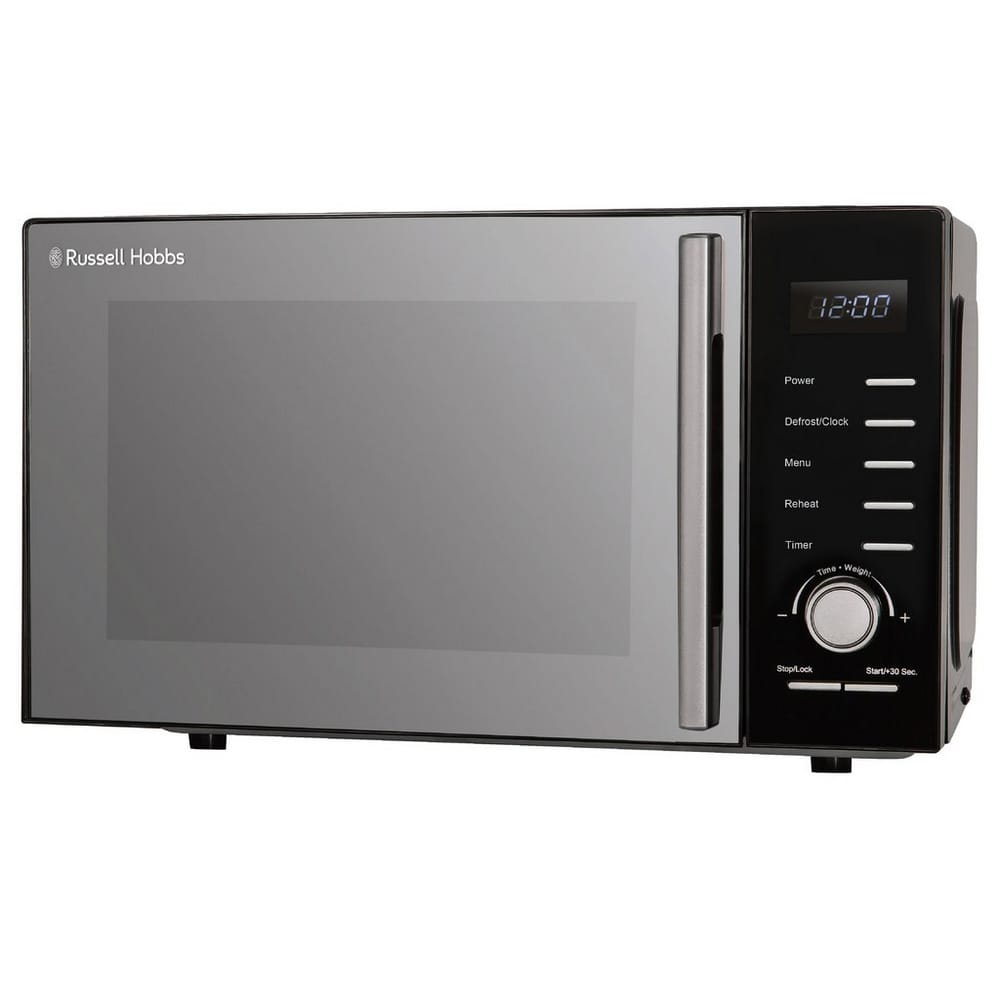 Russell Hobbs 23 Litre 800W Solo Microwave in Black - RHM2348B image 1
