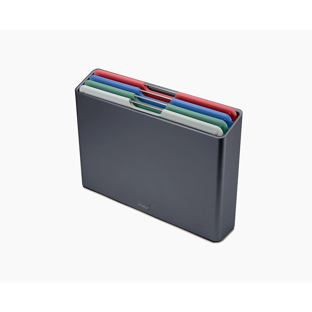 Joseph Joseph Folio 4 Piece Regular Chopping Board Set in Coast Graphite - 60214 image 0