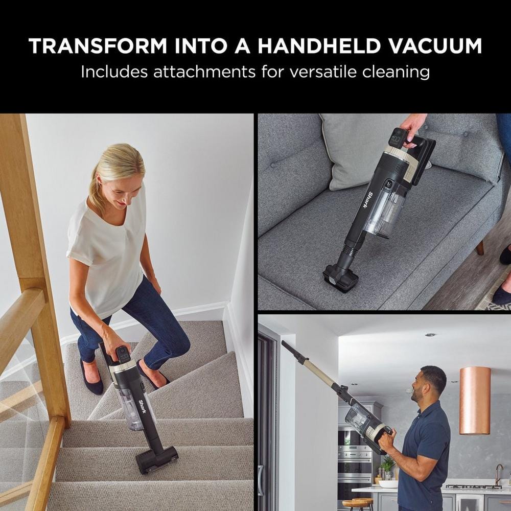 Shark Stratos Cordless Stick Vacuum Cleaner - Pet Pro Model - 60 Minutes Run Time - Copper IZ400UKT image 2