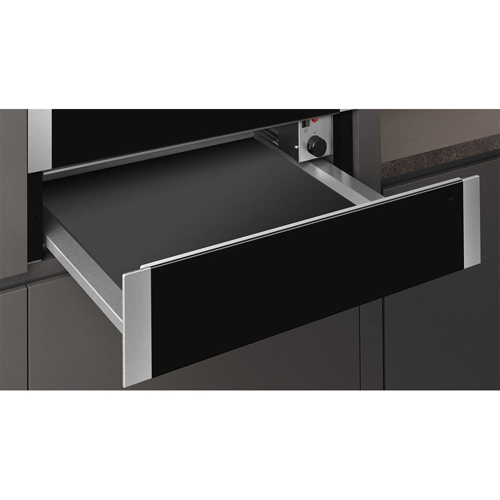 Neff N1AHA01N0B 14cm Warming Drawer, 40° C to 80° C Thermostat, Stainless Steel image 1