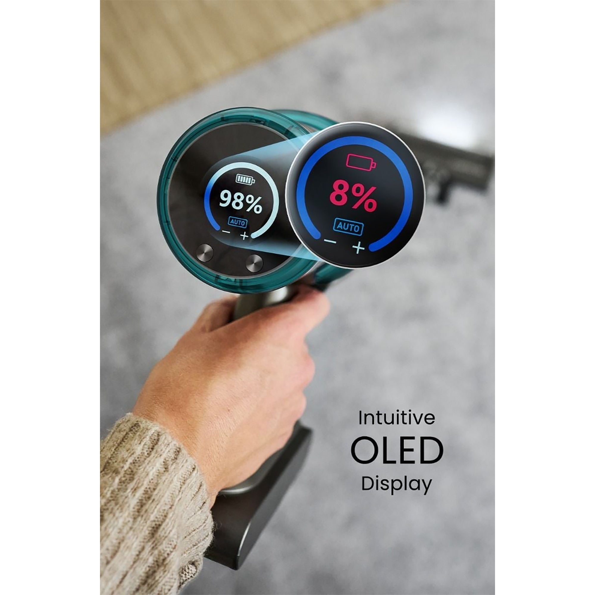 Sebo Balance A1 Pro Cordless Vacuum Cleaner – Ocean Blue - 95005GB