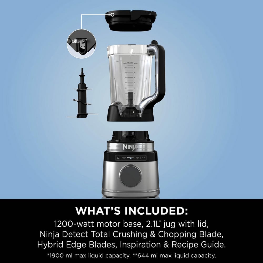 Ninja Detect Power Blender Pro with Blendsense Technology in Black - TB201UK image 3