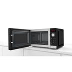Bosch 800W 20 Litre Single Microwave in Black - FFL023MS2B image 3