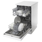 Sensis DWF0110SLEW 10 Place Setting Freestanding Slimline Dishwasher, 45cm Wide, White image 3