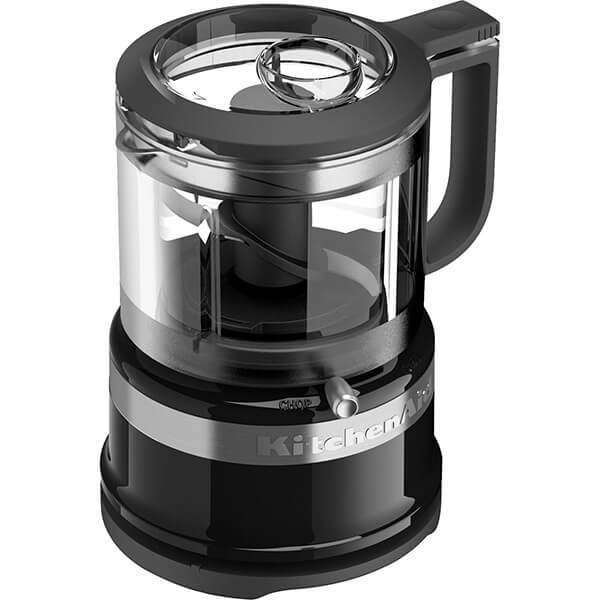 KitchenAid 5KFC3516BOB Classic Mini Food Processor in Onyx Black image 2
