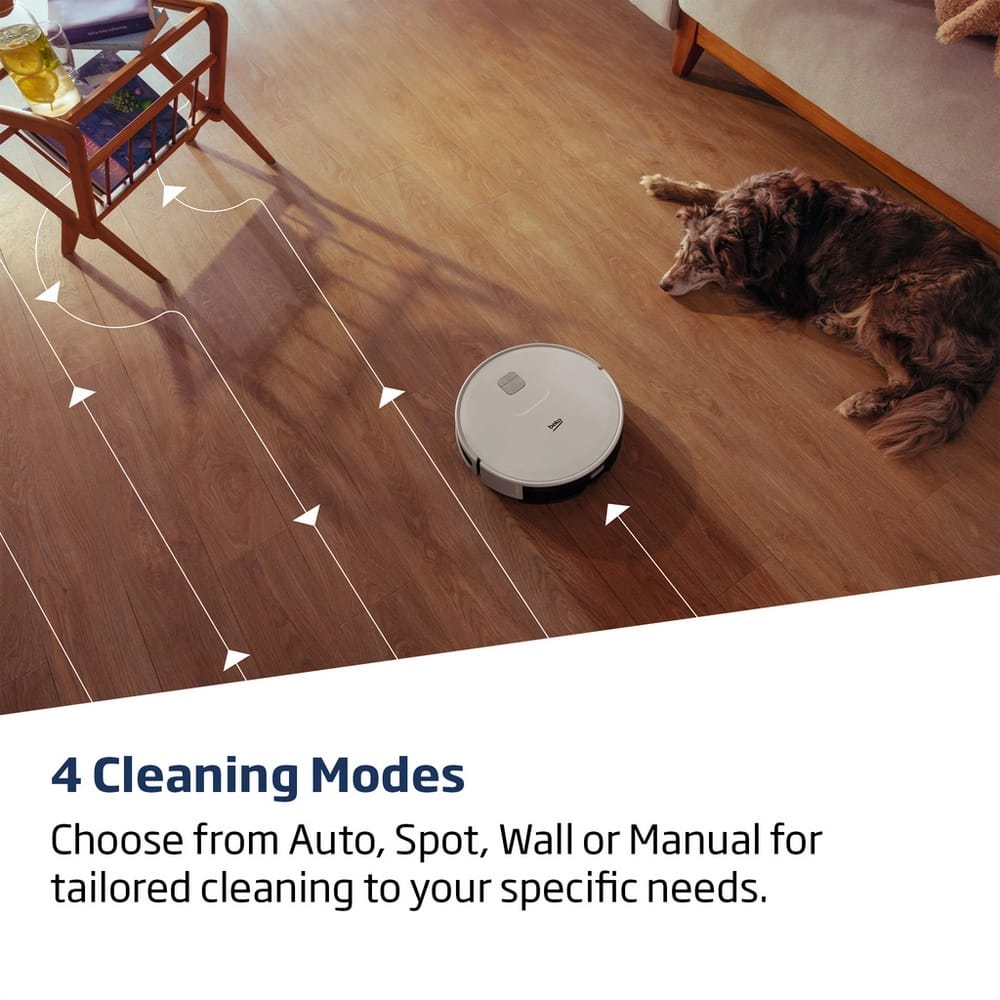 Beko Robot Vacuum Cleaner with 150 Minutes Run Time in White - VRR60314VW image 5