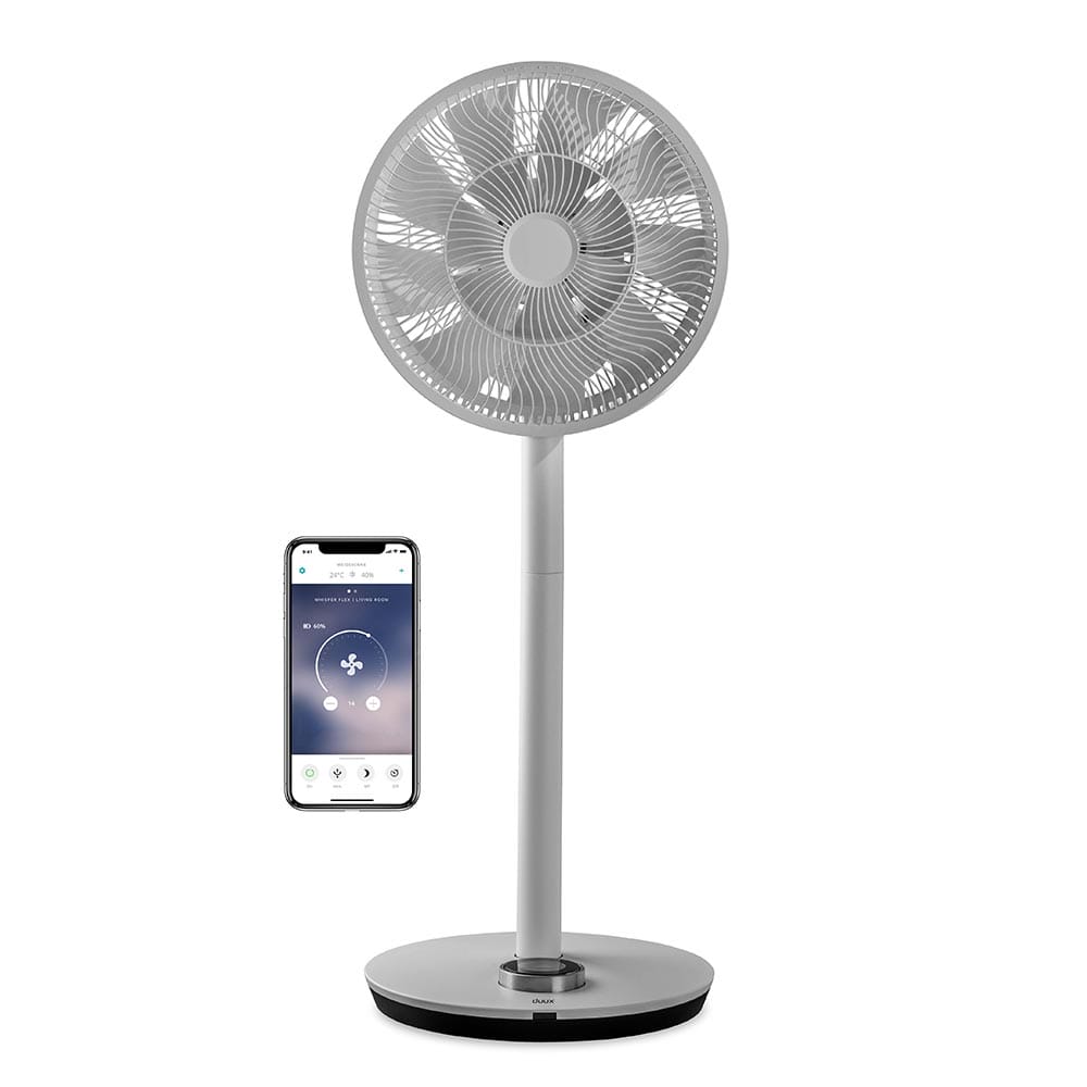 Duux Whisper Flex Smart Fan in Grey - DXCF19 image 0