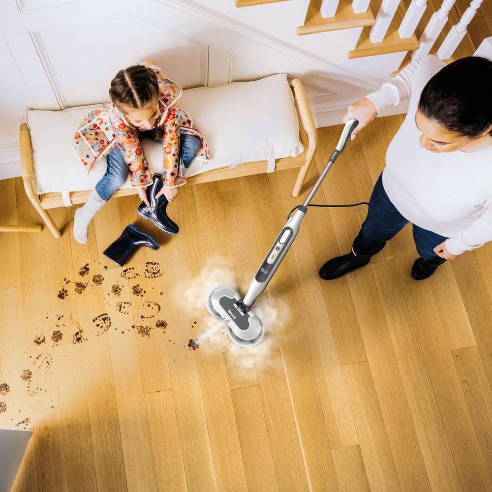 Shark Steam & Scrub Automatic Steam Mop with Steam Blaster - White S8201UK image 5