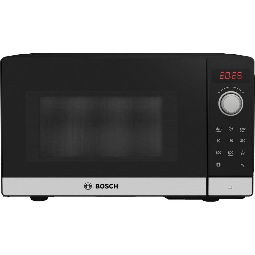 Bosch 800W 20 Litre Single Microwave in Black - FFL023MS2B image 0