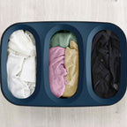 Joseph Joseph Tota Trio 90L Black Laundry Separation Basket - 50025 image 2
