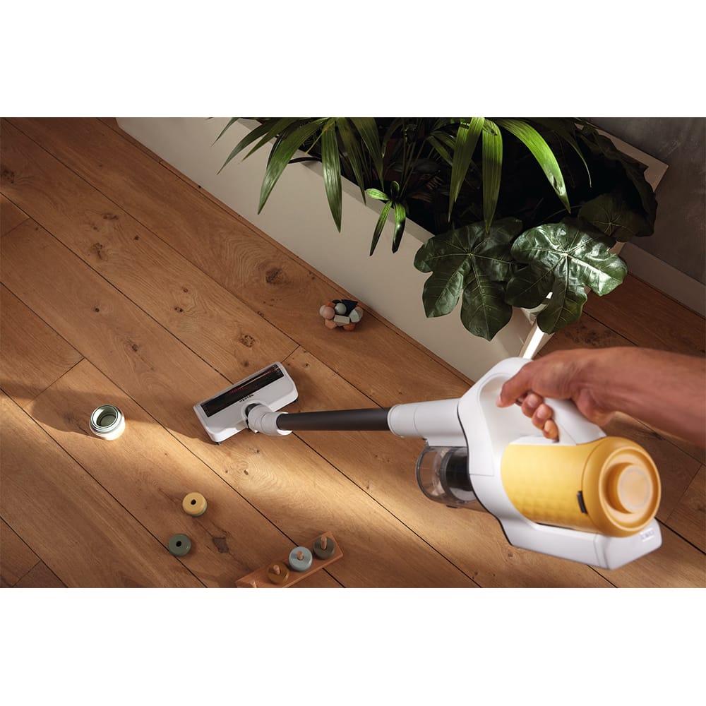 Miele Duoflex HX1 Cordless Handstick Vacuum Cleaner in Sunset Yellow image 2