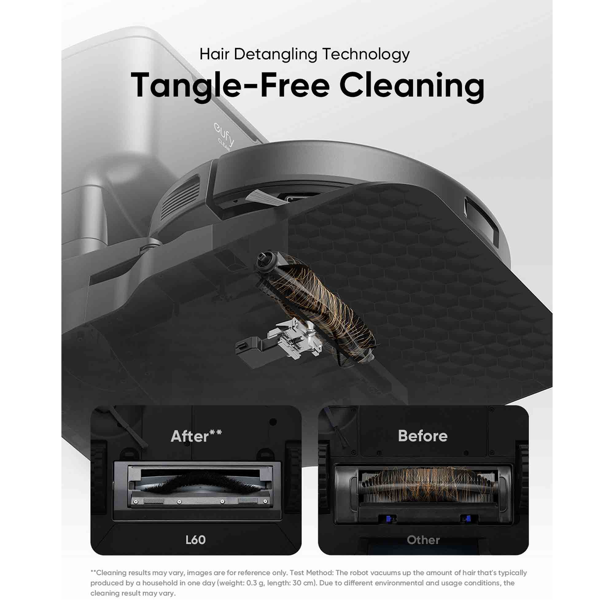 Eufy L60 Hybrid Robot Vacuum with Self Empty Station T2278V11 image 1