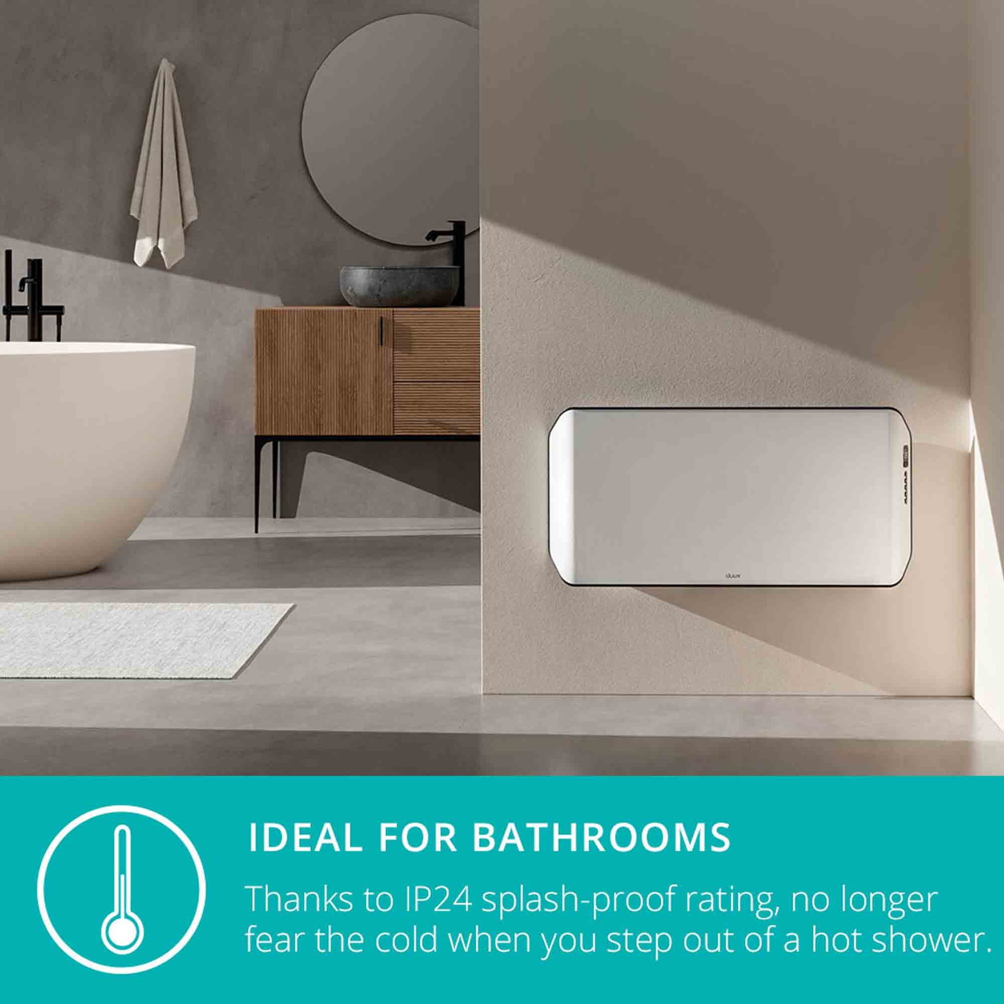 Duux Edge 1000 Smart Convector Heater in White - DXCH21UK image 2