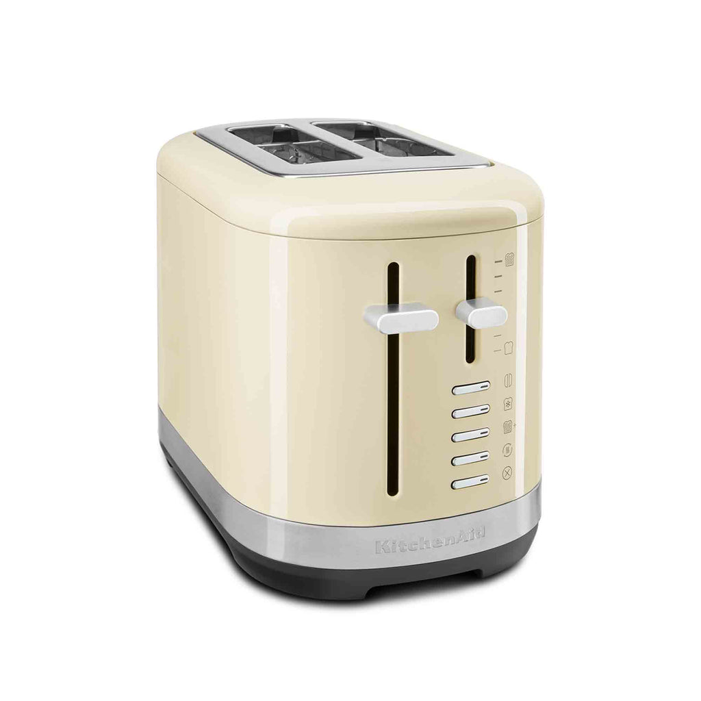 KitchenAid Manual Control 2 Slot Toaster in Almond Cream 5KMT2109BAC image 0