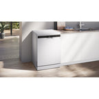 Siemens SN23EW04MG 14 Place Setting Freestanding Dishwasher, 60cm Wide, White image 4