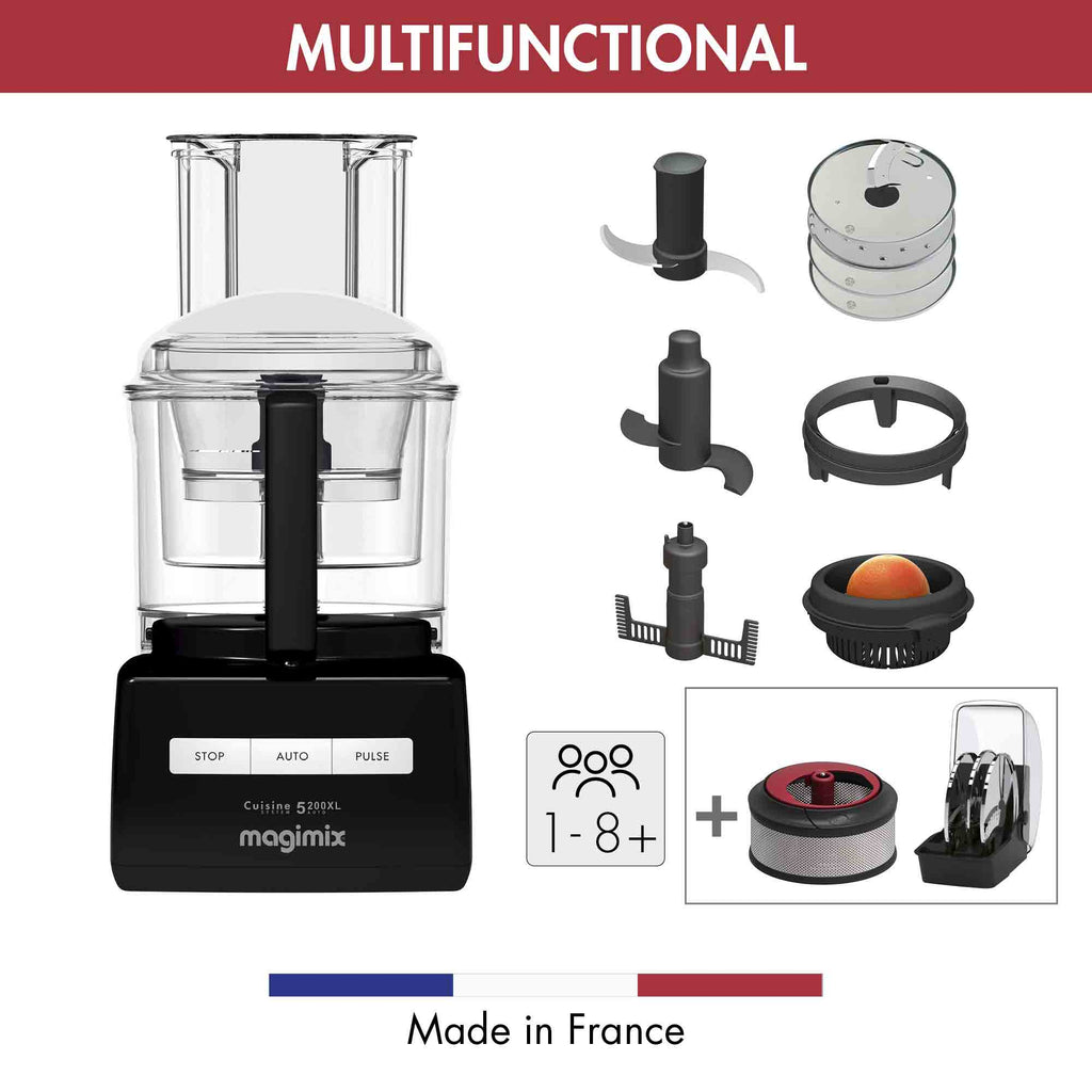 Magimix 5200XL Premium Food Processor Black - 18712 image 11