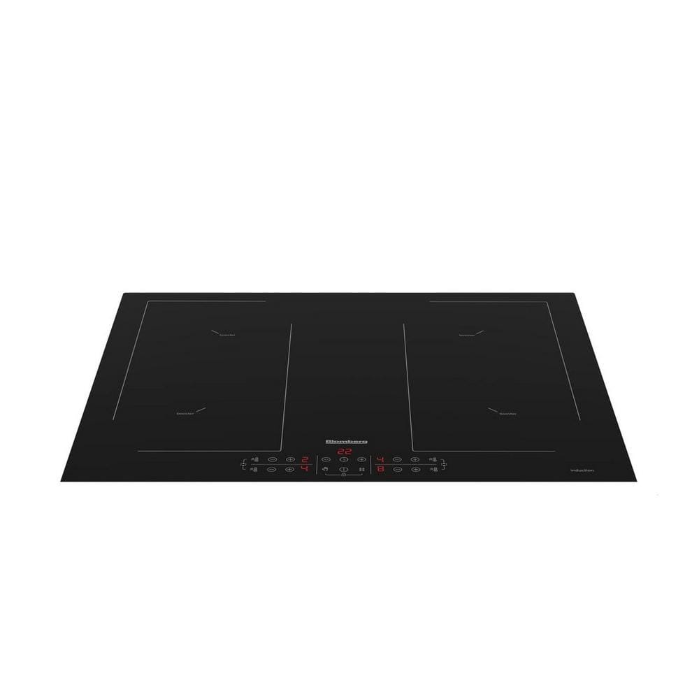 Blomberg MIN54483N 60cm 4 Zone Built In Electric Induction Hob with Touch Controls, 32 Amp, Black Glass image 2