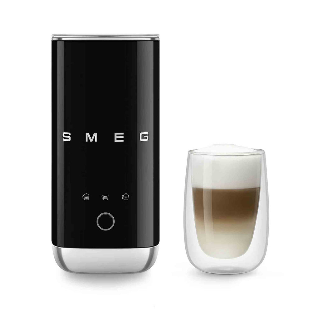 Smeg Mini Milk Frother in Black MFF02BLUK image 1