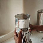 Aarke A1342 Coffee Grinder in Steel