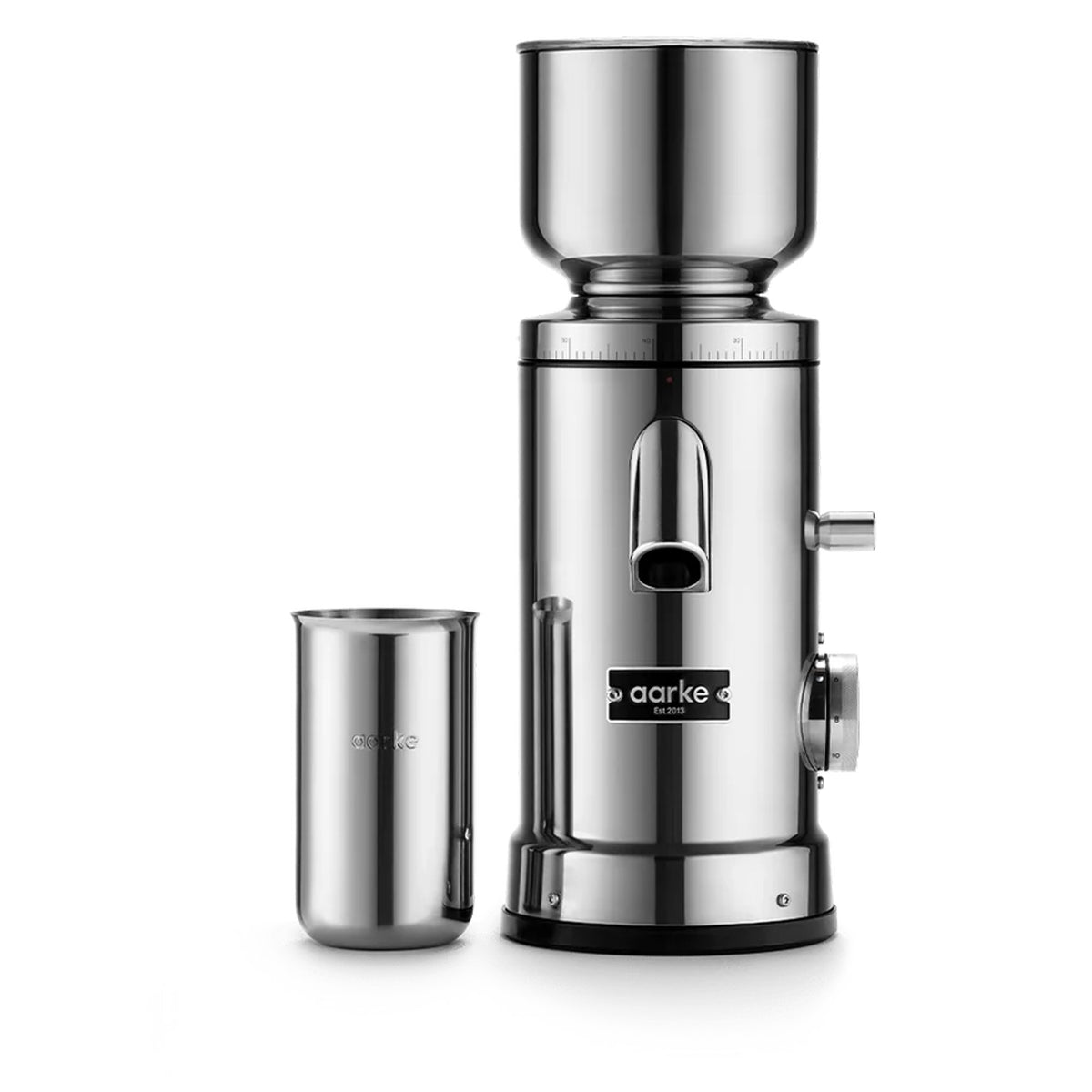 Aarke A1342 Coffee Grinder in Steel