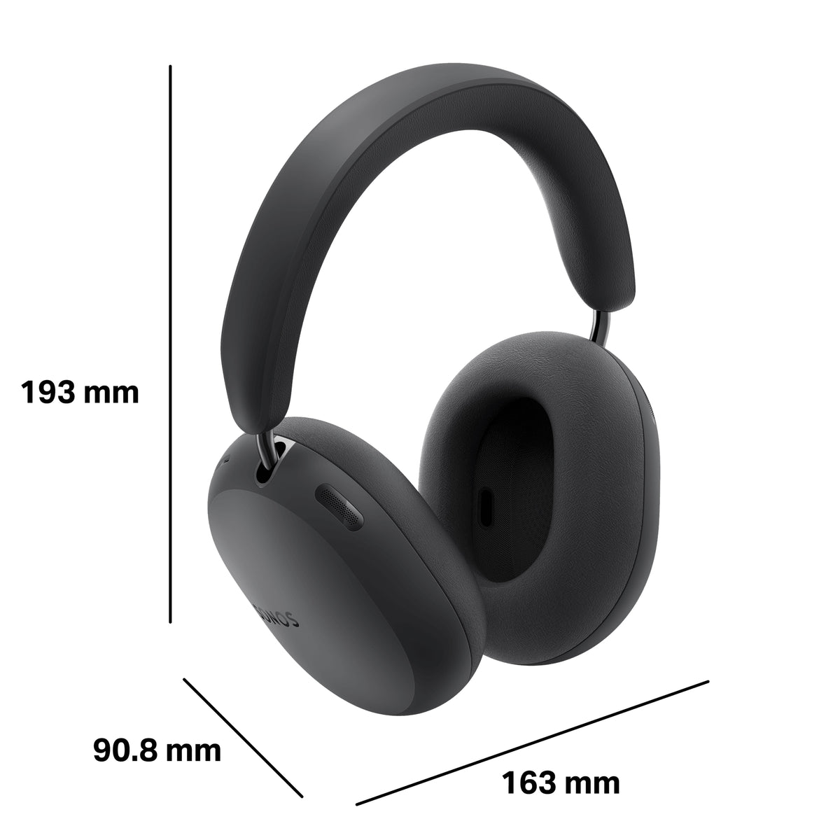 Sonos Ace Ultra Premium Wireless Headphones with Active Noice Cancelling - Black