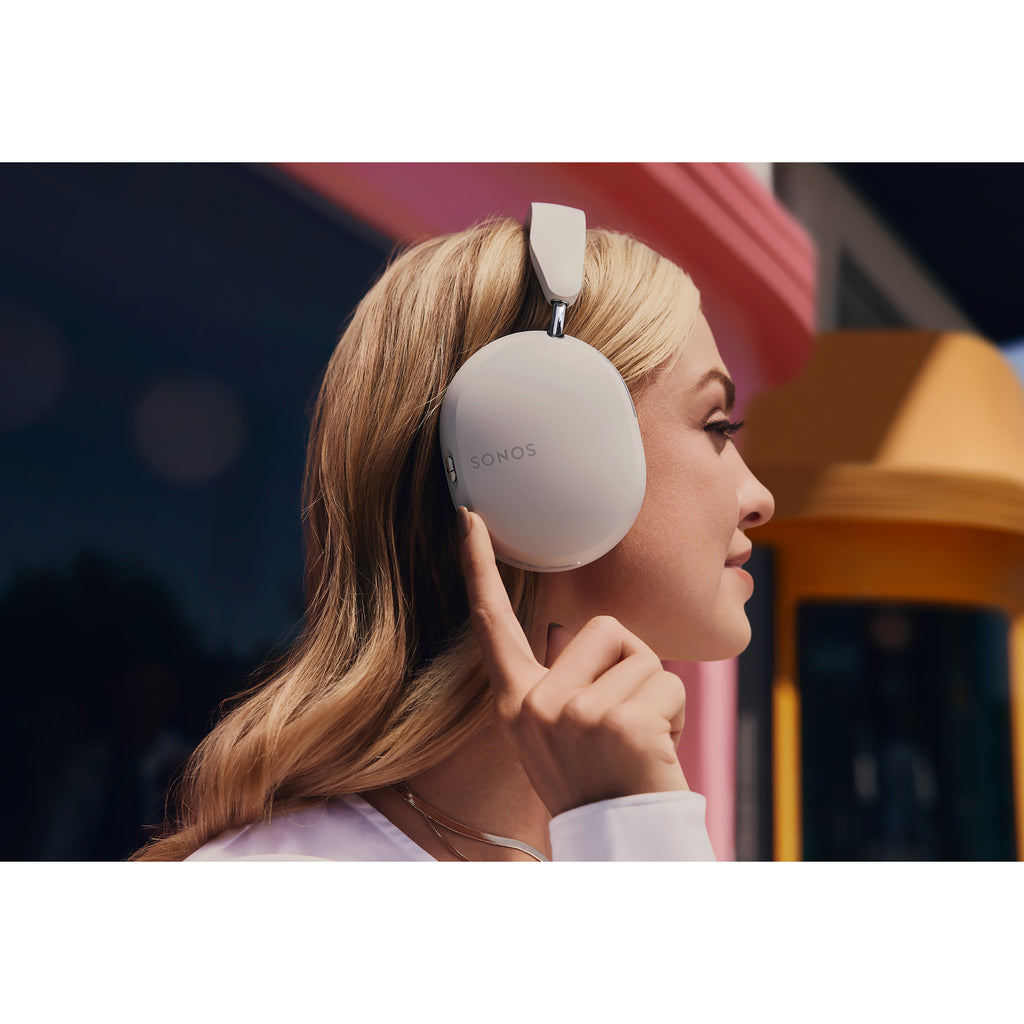 Sonos Ace Headphones in White- Bluetooth Wireless with Active Noise Cancellation