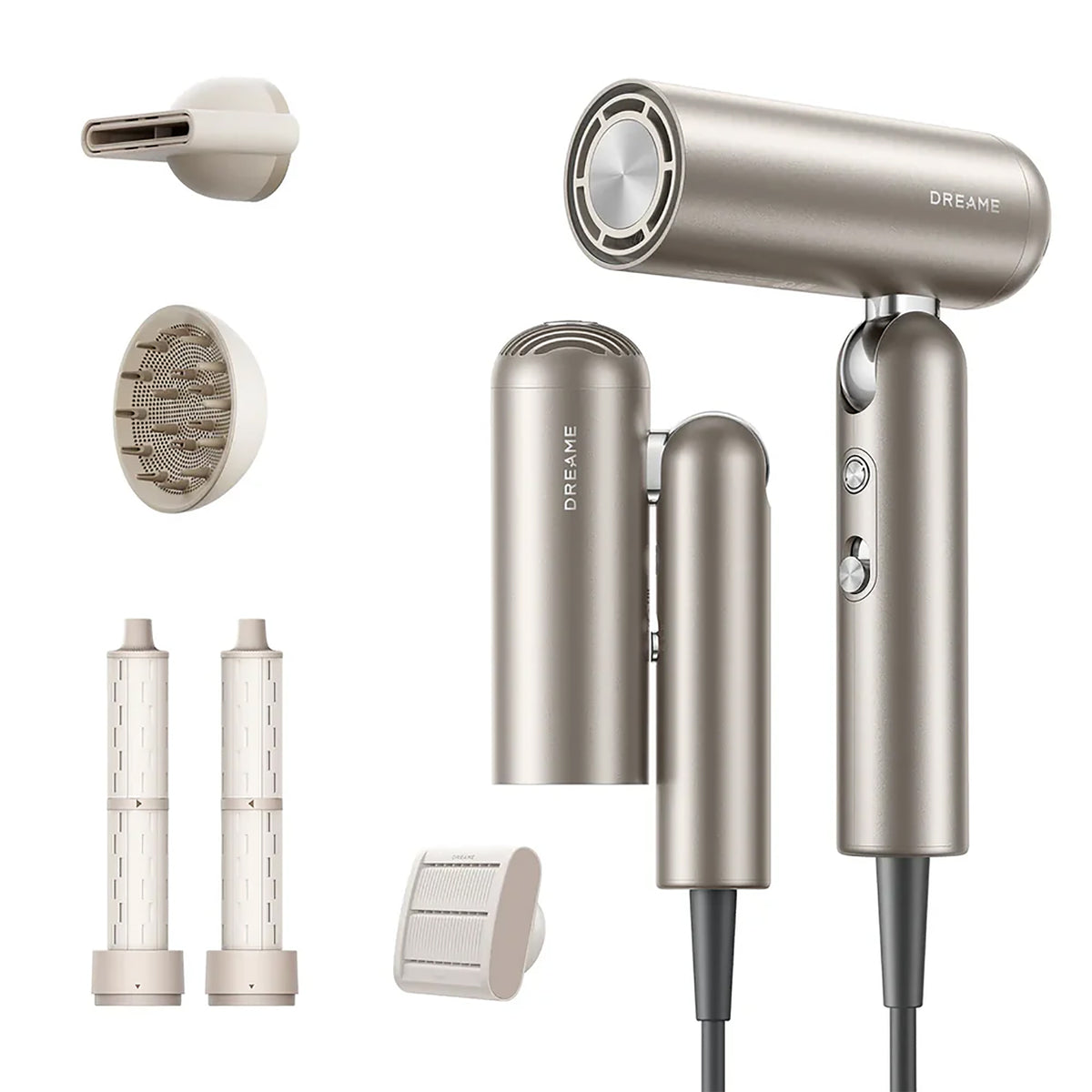Dreame Pocket Pro Portable Folding Hair Dryer – Gold – AHD51PRO