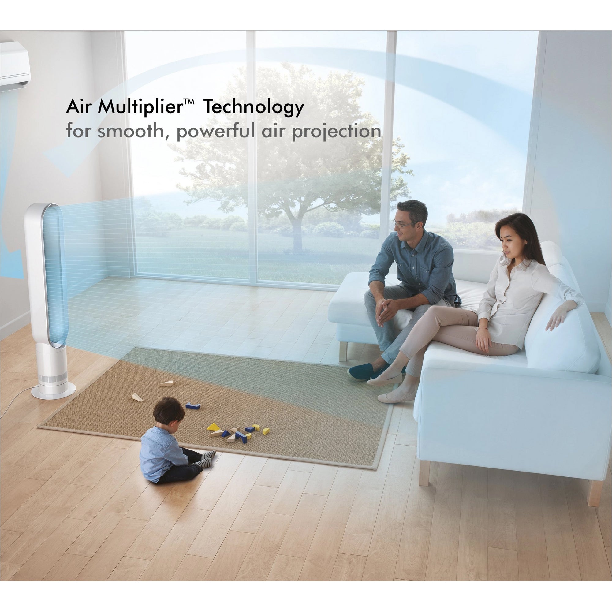 Dyson AM07 Cooling Tower Fan – White