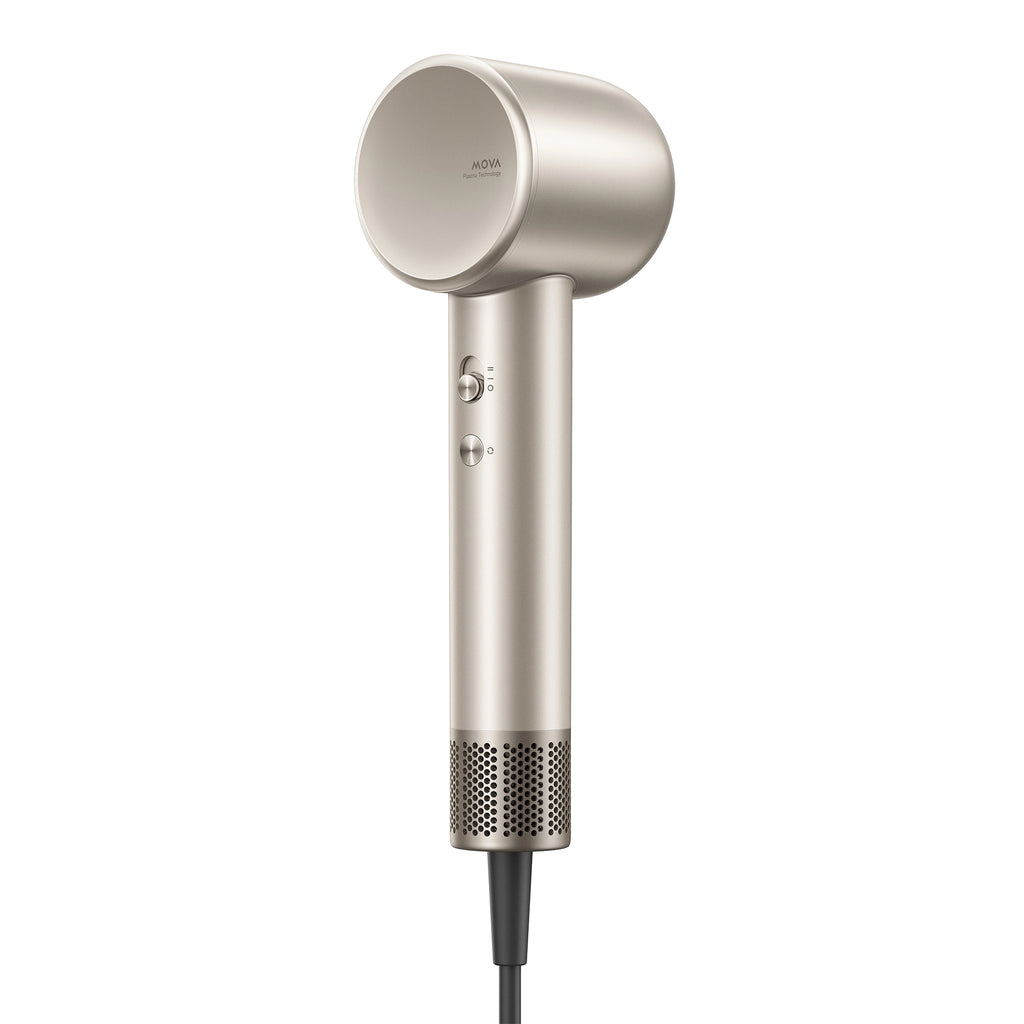 Mova Shine 10 Hair Dryer in Gold - AeroBlossom™ Technology - AMSH10-GOLD