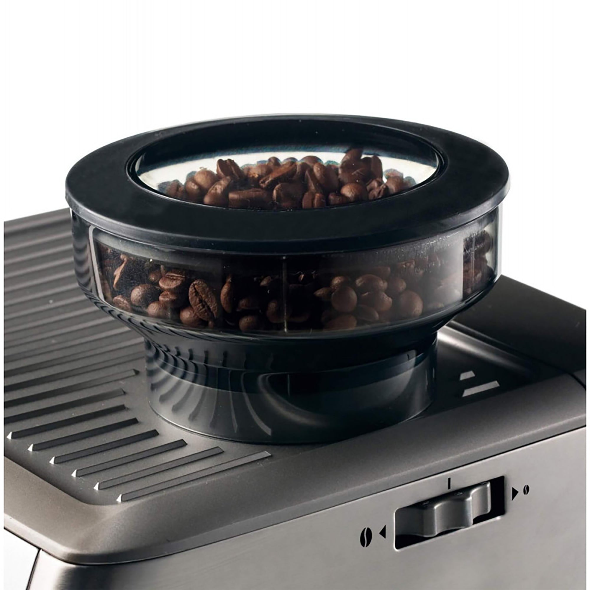 Ariete Espresso Coffee Machine with Integrated Grinder - Stainless Steel (AR1313)