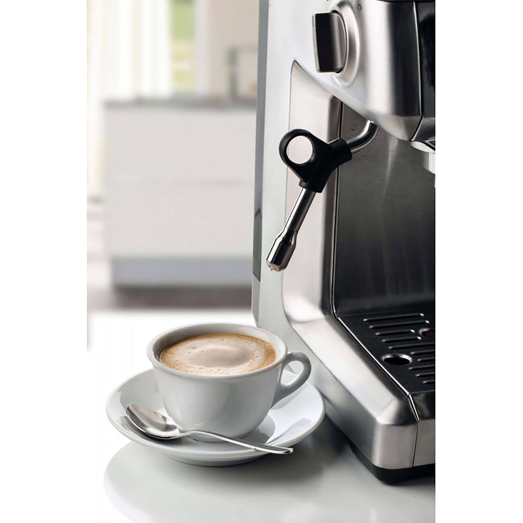 Ariete Espresso Coffee Machine with Integrated Grinder - Stainless Steel (AR1313)