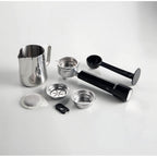 Ariete Espresso Coffee Machine with Integrated Grinder - Stainless Steel (AR1313)
