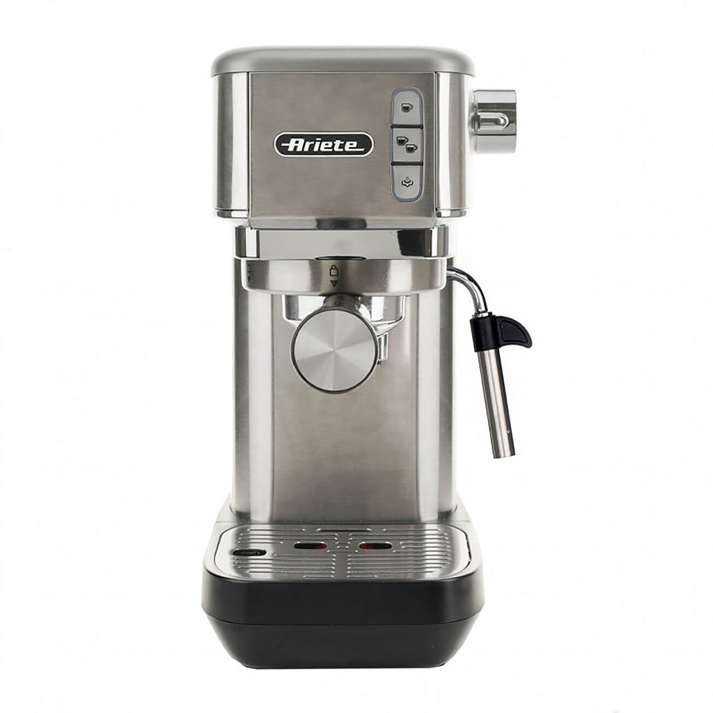 Ariete Slim Metal Pod Espresso Coffee Maker - Stainless Steel (AR1380)