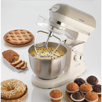 Ariete Vintage Stand Mixer in Cream - AR8803