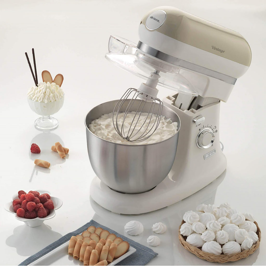 Ariete Vintage Stand Mixer in Cream - AR8803